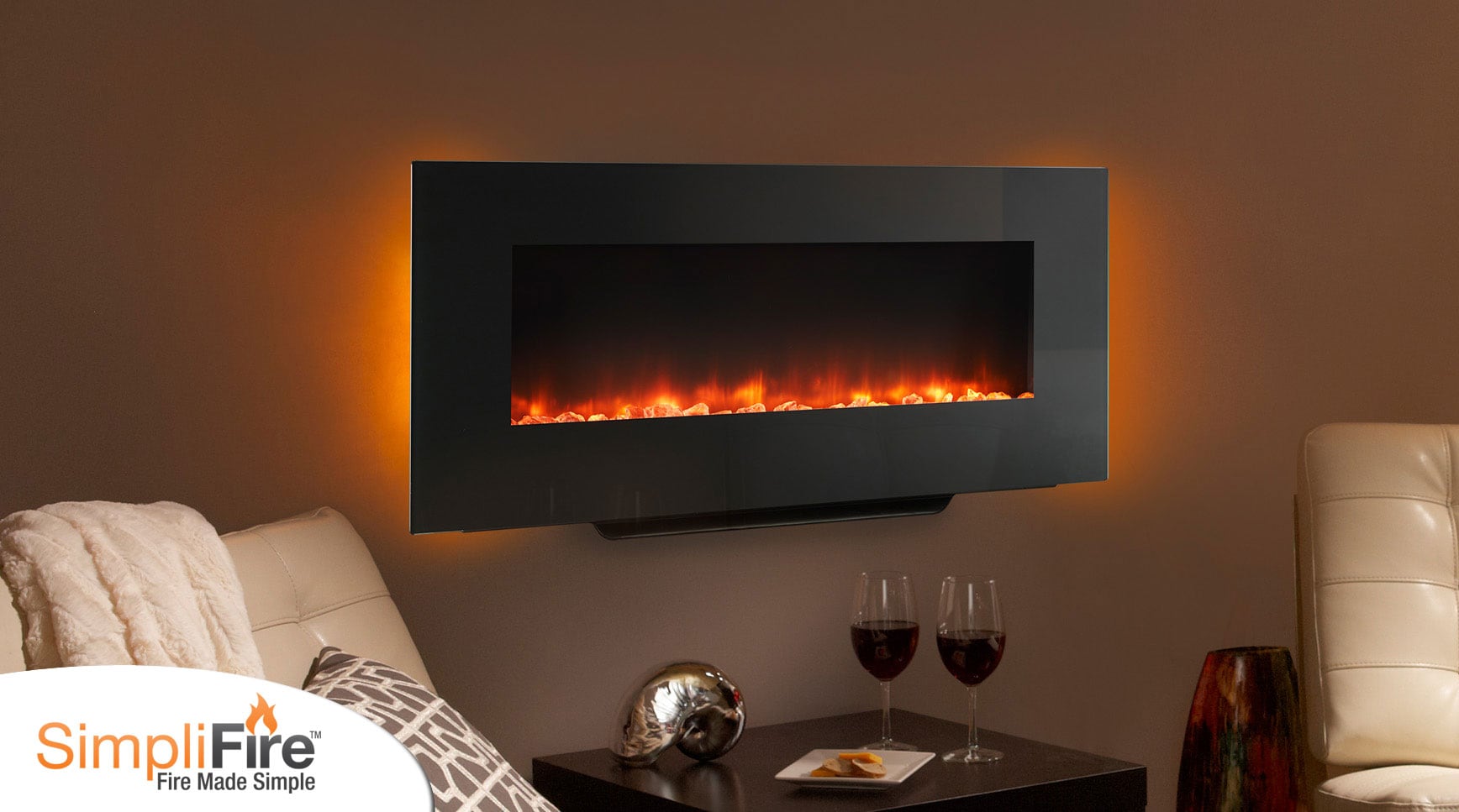 その他 Living Fireplace 2 [Blu-ray] [Import] wyw801m SimpliFire SF-WM58-BK | Hearthside – Hearthside Hearth & Home